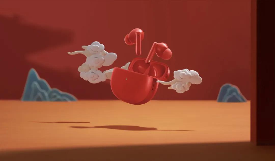 oppo耳机encox故宫,oppo日本联名概念耳机