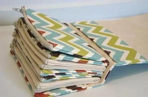 自制收纳小布筐超好看,碎布做有盖子的收纳筐