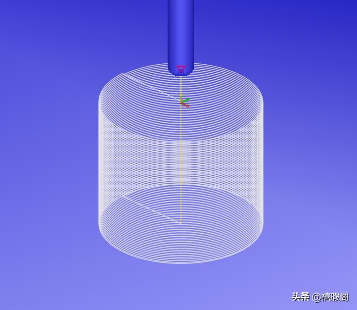 g91螺旋铣圆怎么用,发那科加工中心螺旋铣孔编程实例