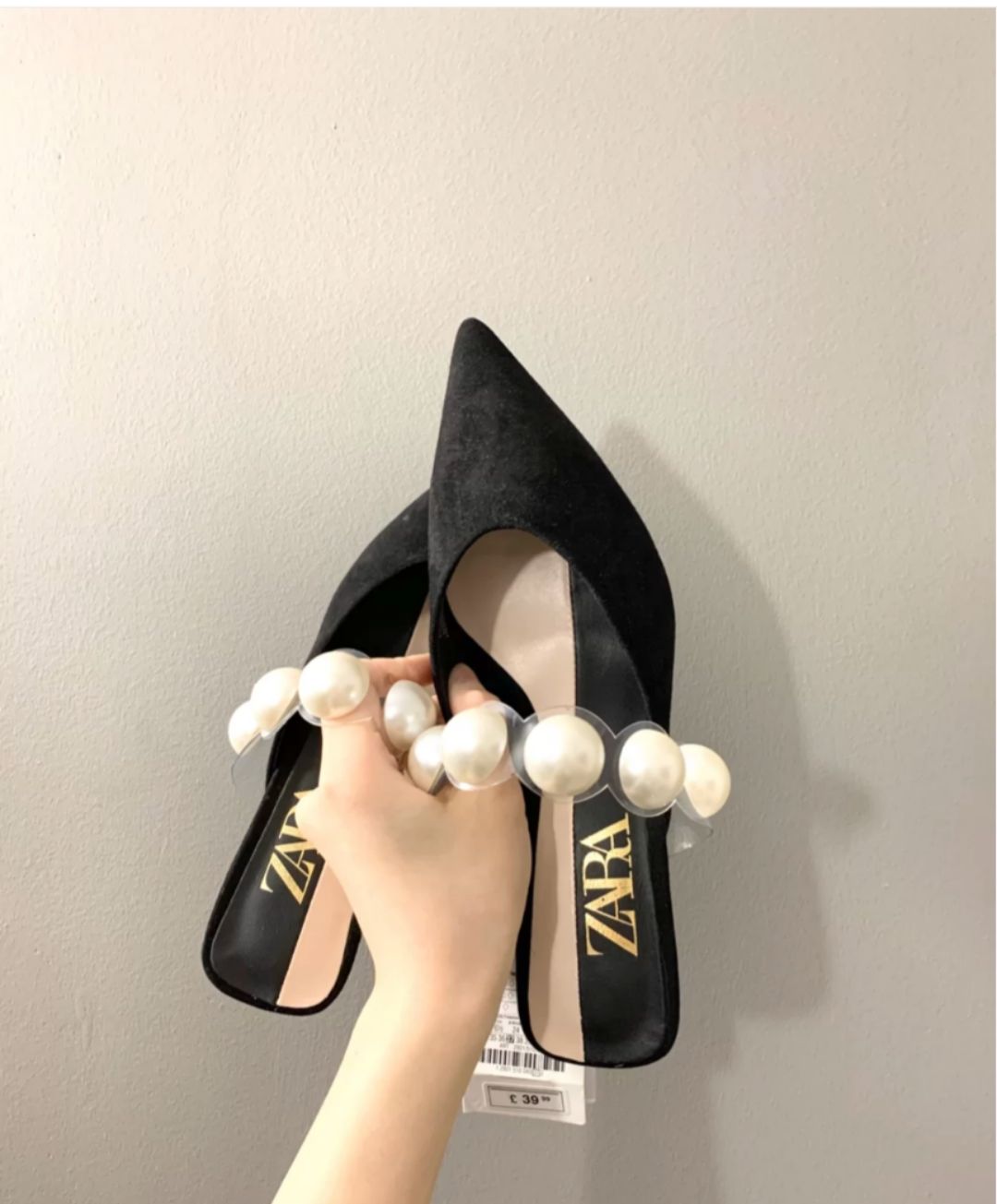 zara高跟鞋日常穿搭款,zara蝴蝶结高跟鞋bling