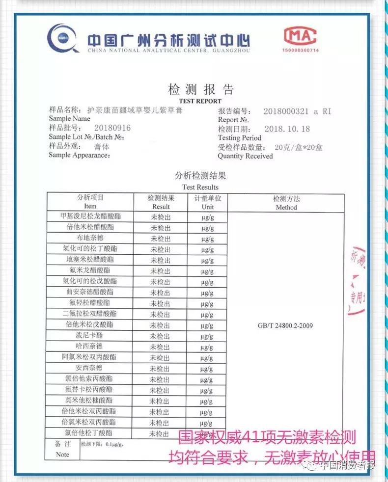 宝宝霜激素曝光,这8款宝宝霜千万别买含激素