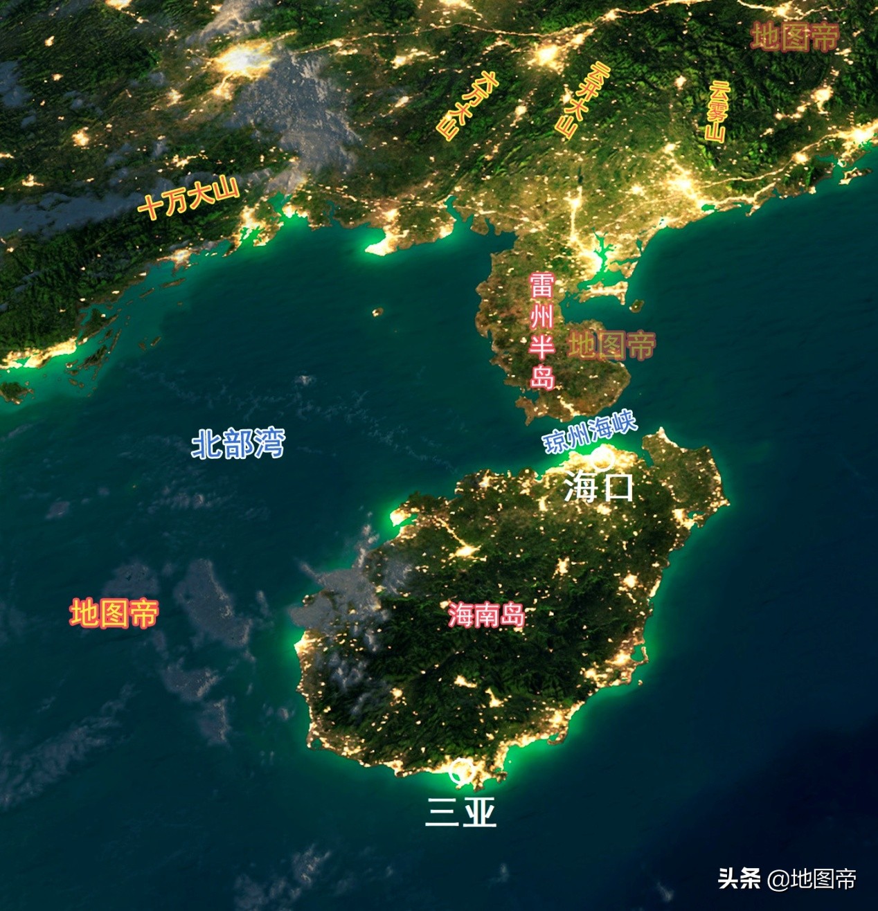 海南岛的三条国道,海南岛的三条线怎么划分的