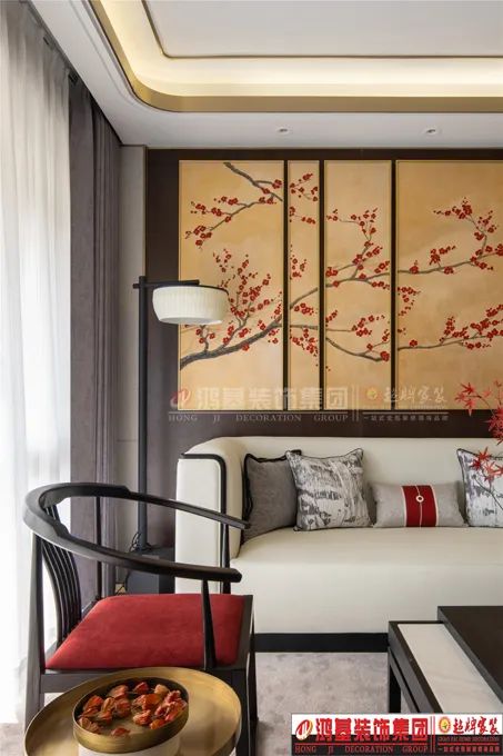 客厅中国风装修效果图,最美简约装修风格