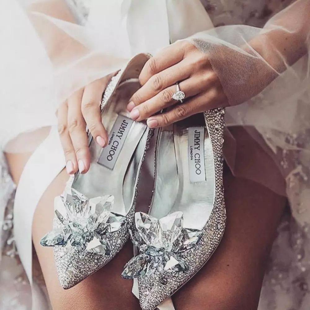 林心如同款婚鞋,林心如和杨颖婚鞋