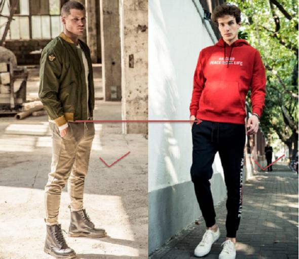 修饰腿型裤子推荐男生,粗腿如何选裤子男士穿