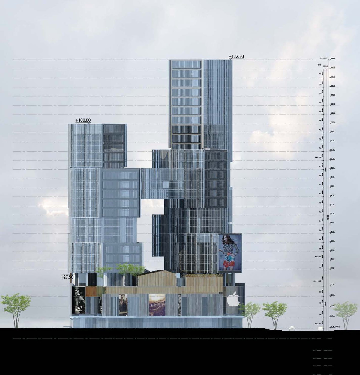 长沙市坡子街,长沙十大标志性建筑排行榜