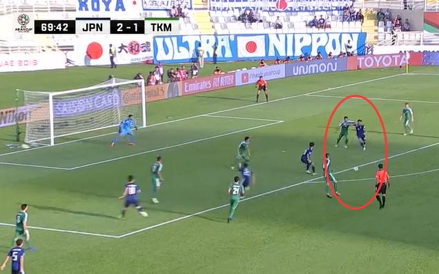 下半场控球教学,下半场日本队