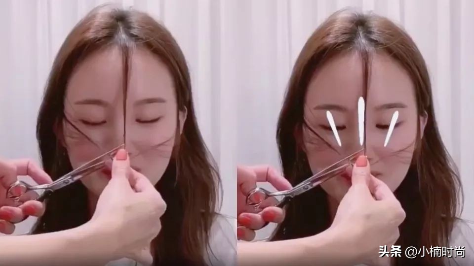 剪刘海教程法式刘海零失误,剪刘海教程0失误初中生