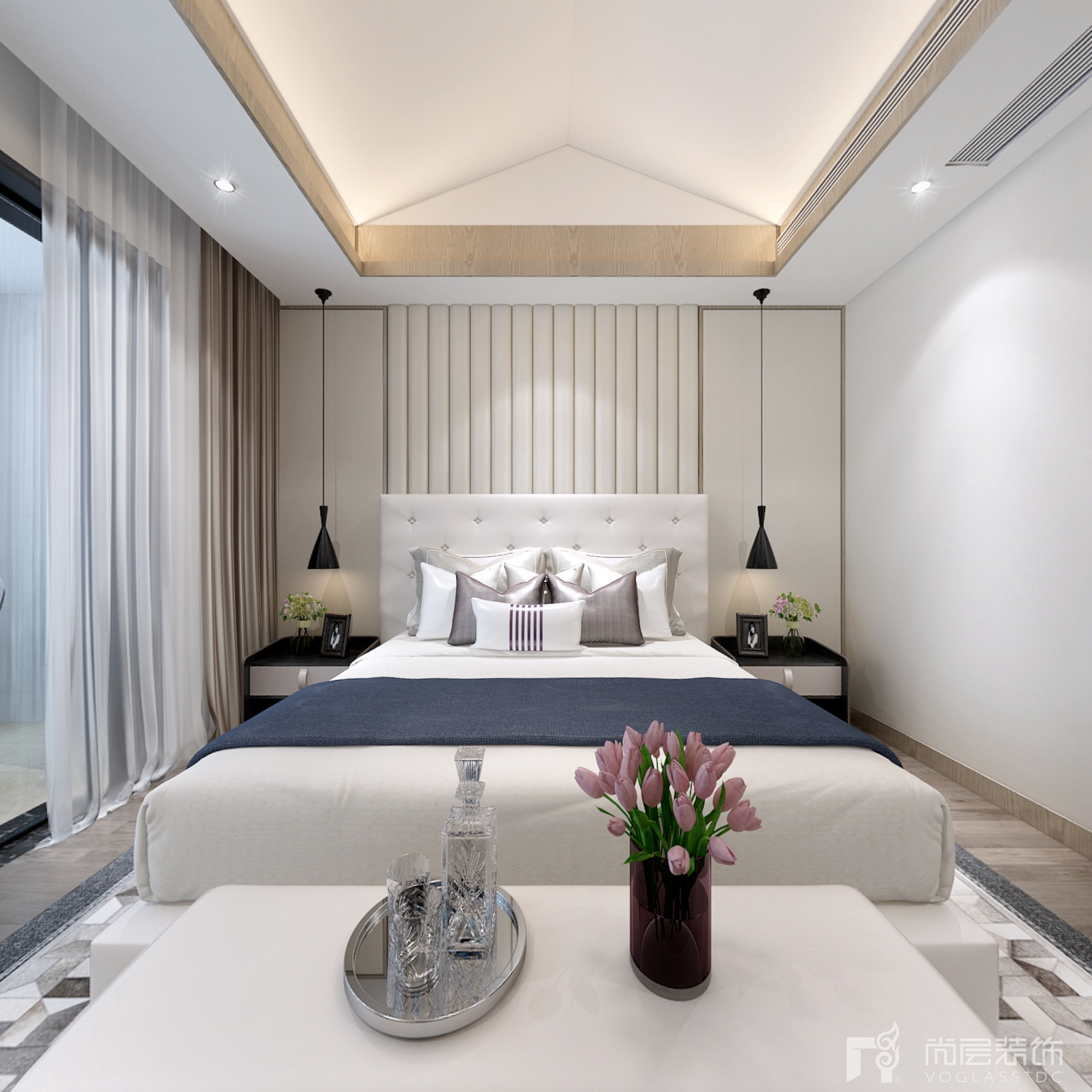 现代轻奢风格设计说明300字,轻奢风格案例说明