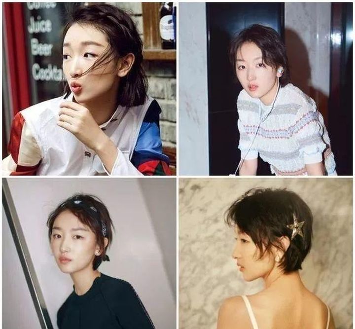 为何剪短发那么减龄时尚,为什么剪短发显老扎起来显小