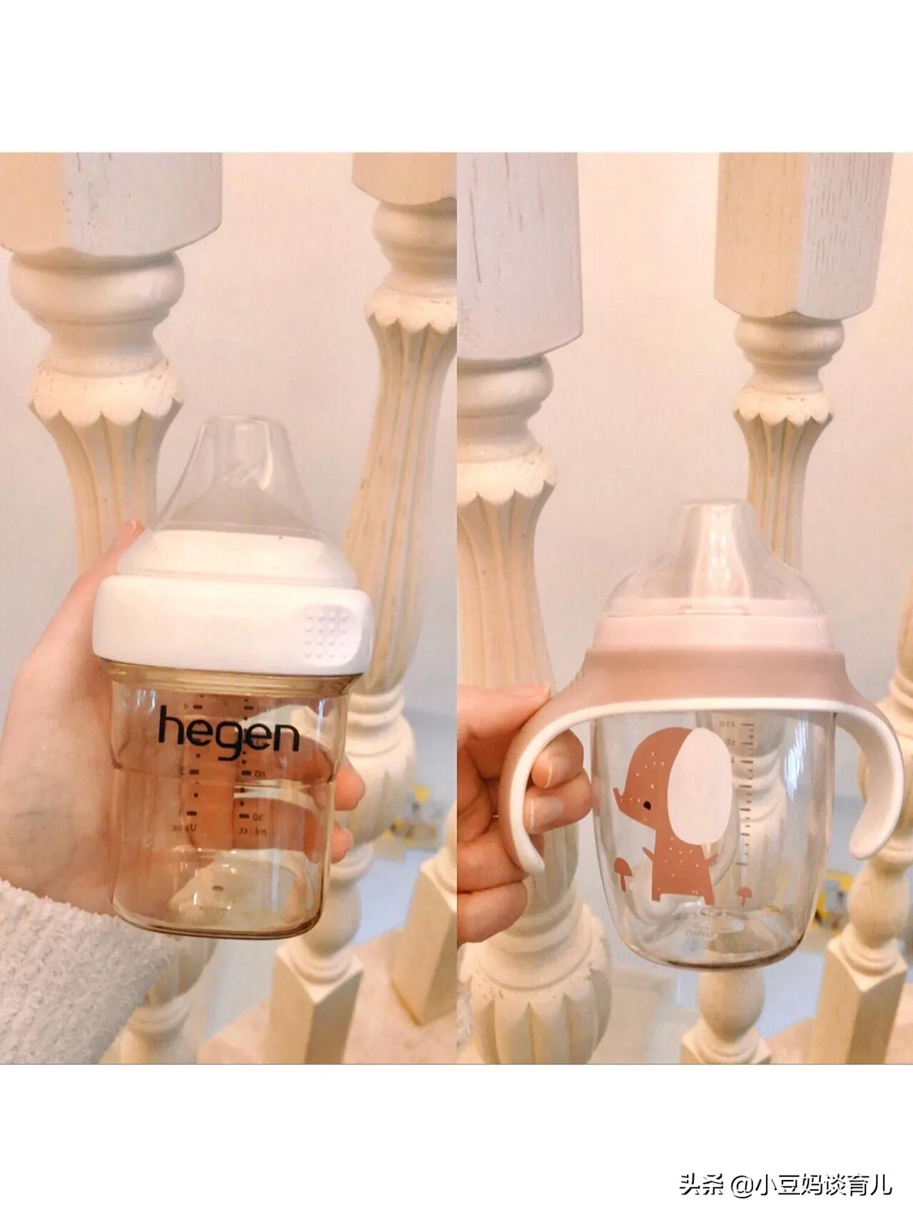 防漏儿童婴幼儿吸管学饮杯,宝宝学饮杯软吸管防漏防呛