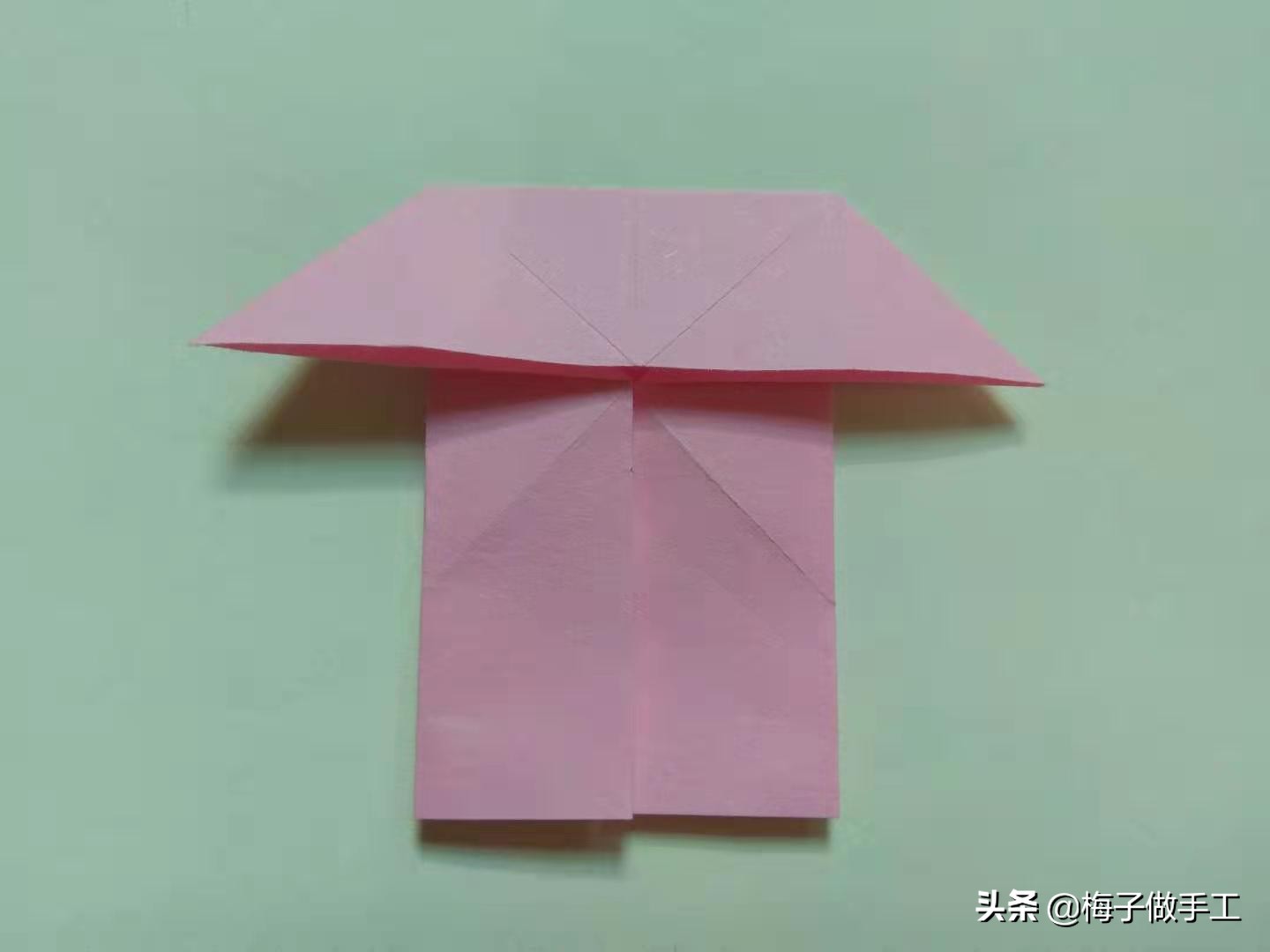 手工折小桌子怎么折,儿童折纸桌子折法大全