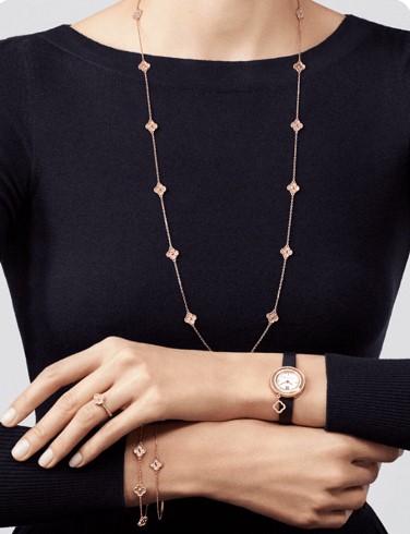 梵克雅宝四叶草最大号,梵克雅宝四叶草系列最新款