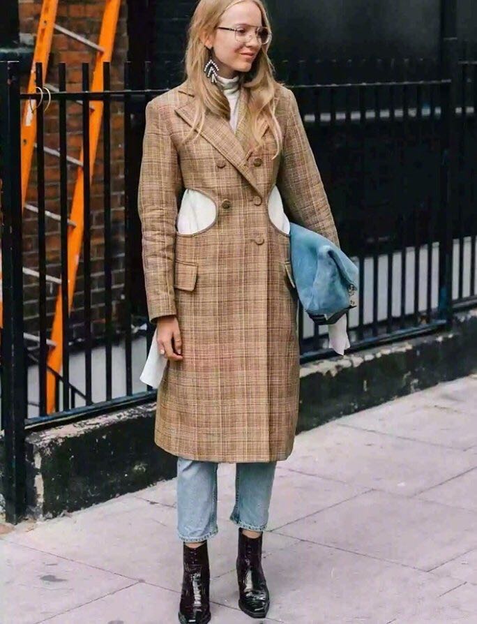 呢子大衣有多时髦？看完这些穿搭技巧，寒冬时尚告别臃肿