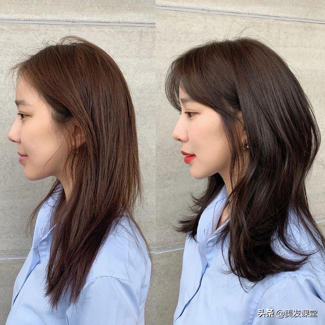 夏季烫一款扎起来也好看的发型,别人的头发为什么都这么好看