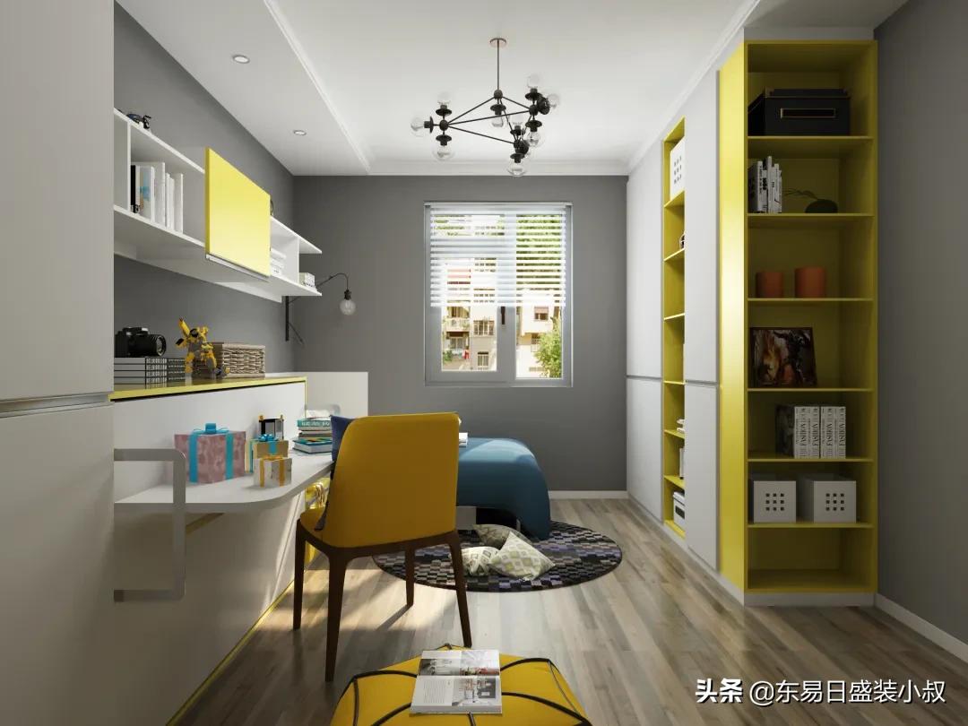 家里一定要有一个书房,家里有个好看的办公室