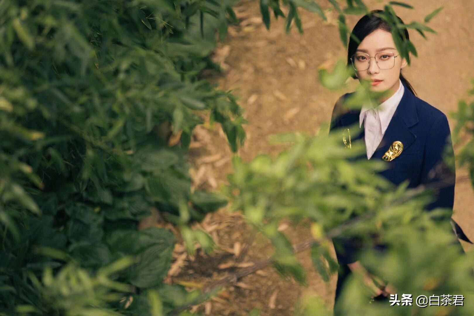 倪妮gucci米兰时装周,倪妮gucci白色连衣裙