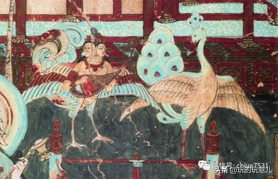 中国画孔雀名作,中国名画孔雀