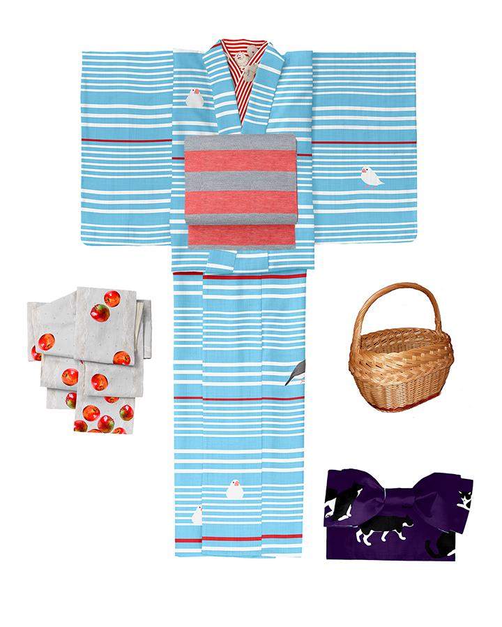 适合少女的浴衣 (夏日可爱浴衣)