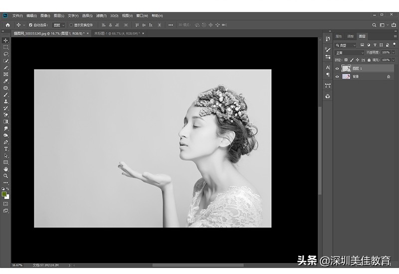 ps教程如何快速制作一张素描图,ps图片做素描效果