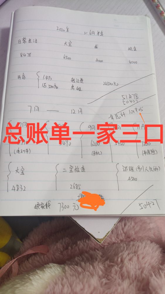 2023年一家三口的花销,2023年一家人的花销