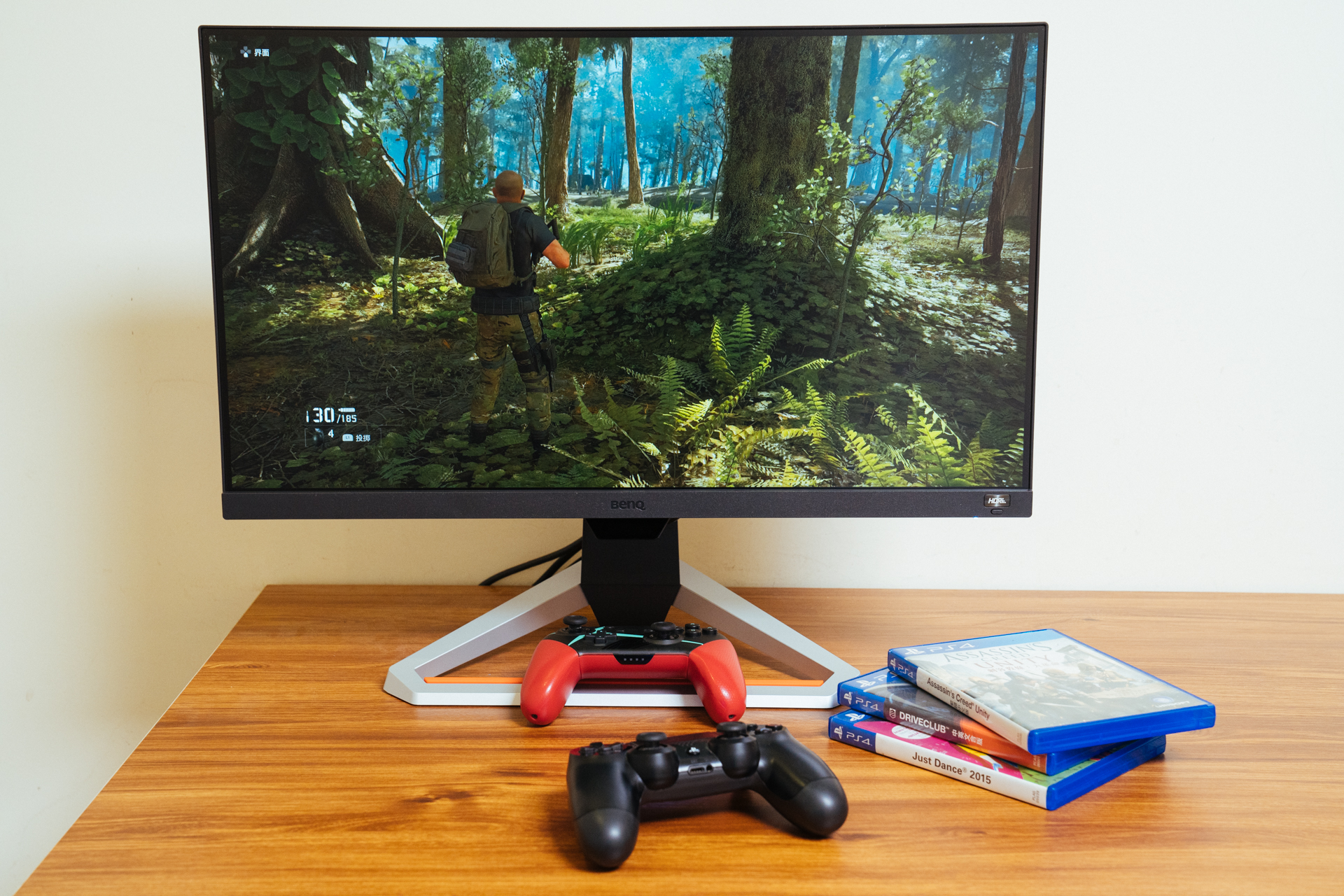 明基ex2510s显示器测评,明基2510显示器调节