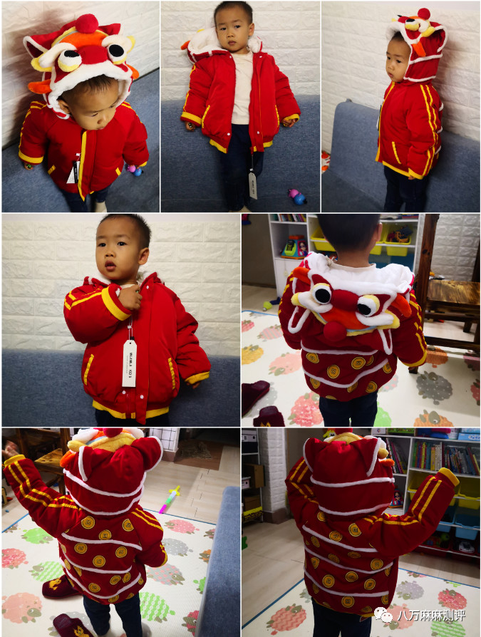 娃的新年战袍,小孩的新年战袍