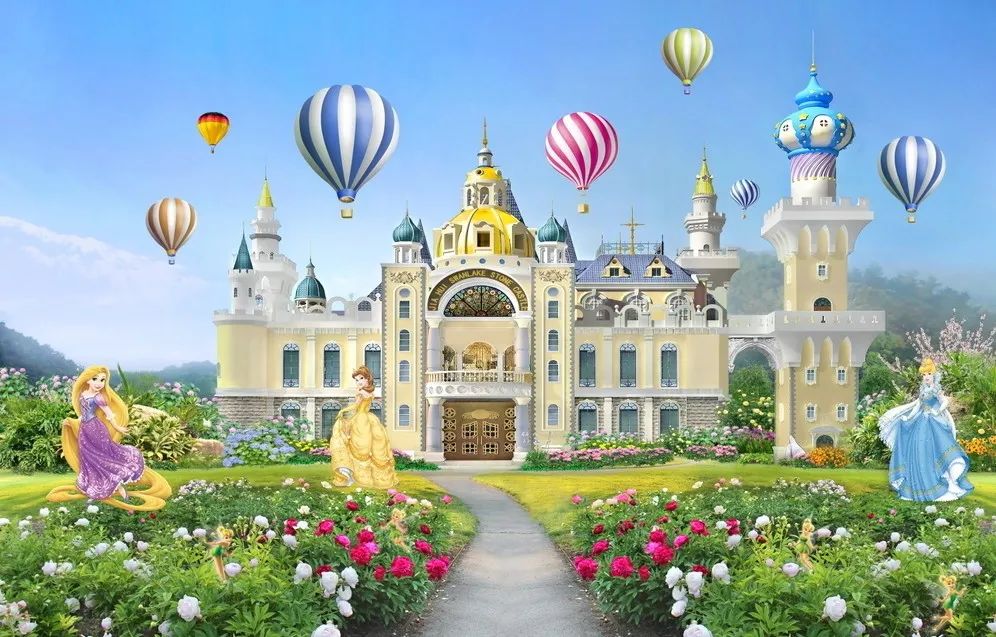 一年级小朋友画城堡小公主,画小公主苏菲亚的城堡