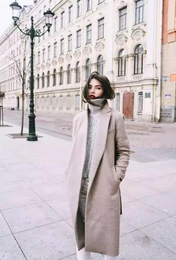 又好看也简单的大衣系法,火到烂大街的大衣时尚的穿搭方法