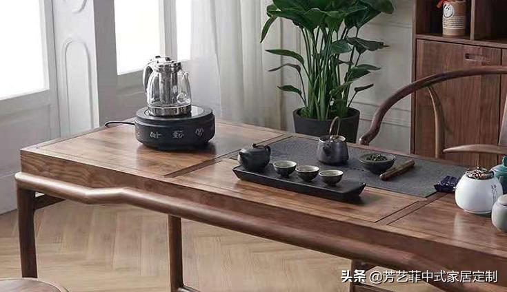 小茶室现代简约茶台,小空间茶室茶台推荐