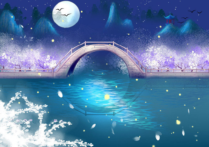 不愧是诗仙!连孤独都写得如此浪漫唯美,沉醉了千年的时光