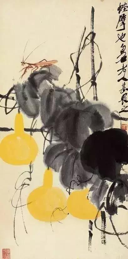 十大名家画葫芦,名家国画葫芦精品图