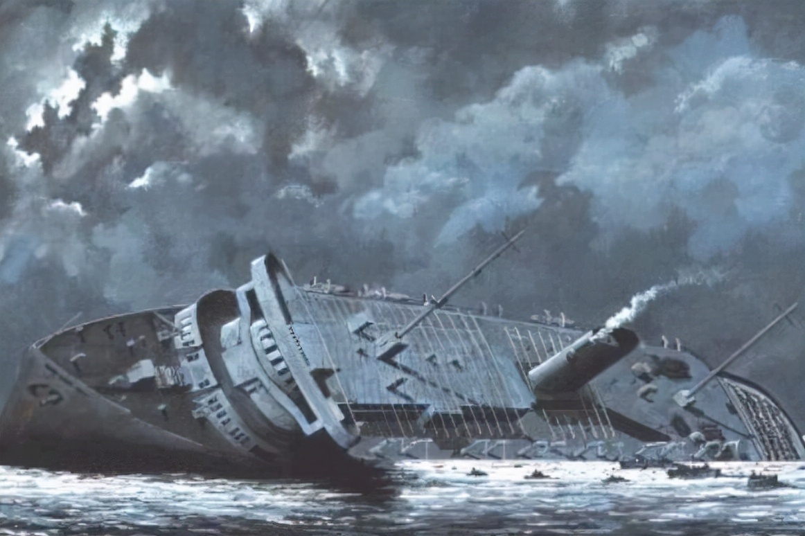 万吨巨轮遭遇飓风沉入太平洋，船体撕裂燃料泄漏！真实纪录片