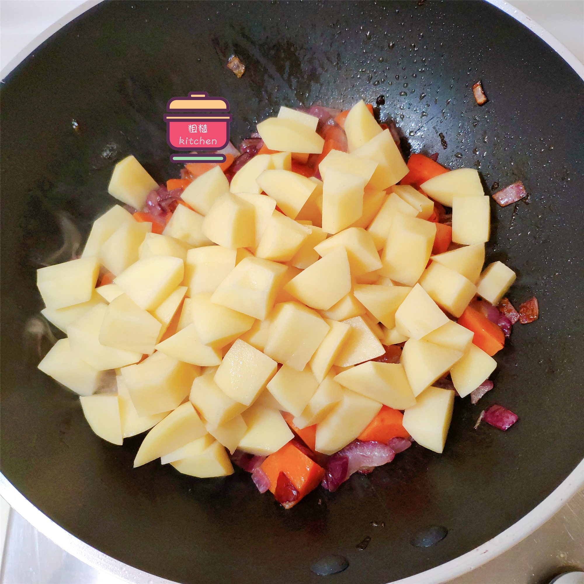 宜家咖喱蔬菜丸饭做法,宜家咖喱蔬菜丸饭