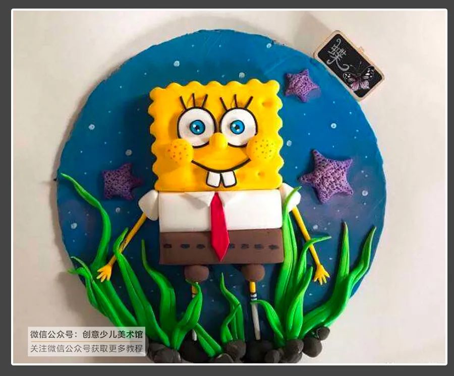 简单粘土画的100种做法,轻粘土浮雕圆形作品图片大全