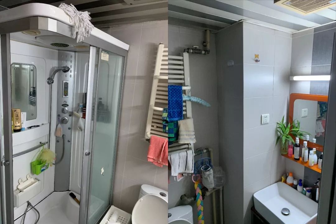 老房子改三分离卫生间,老单位房改造两个卫生间