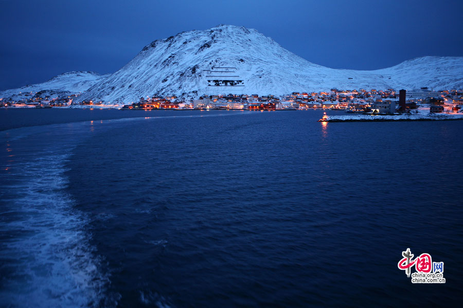 挪威极夜中的北极光,挪威的北极光