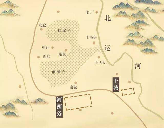 大运河四大粮仓,京杭大运河图说