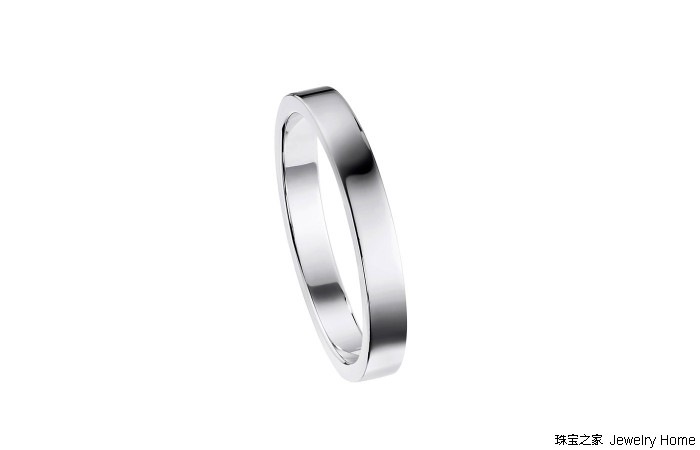 普通又简单的婚戒,简单款式无钻戒指