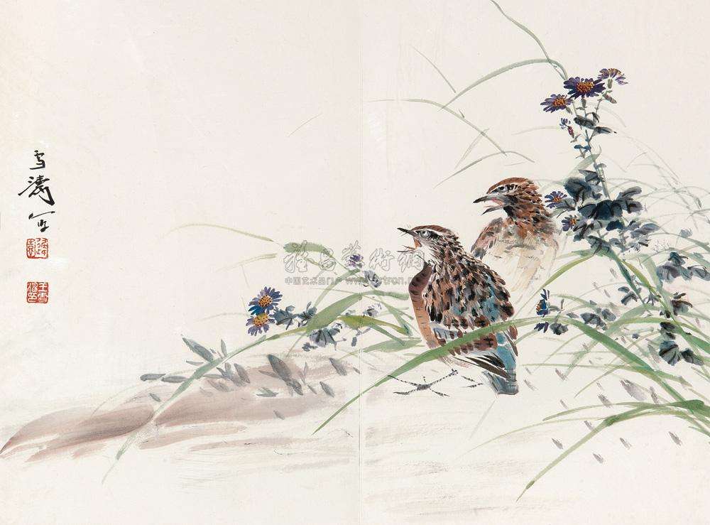 大师国画菊花作品欣赏,国画中的菊花图片