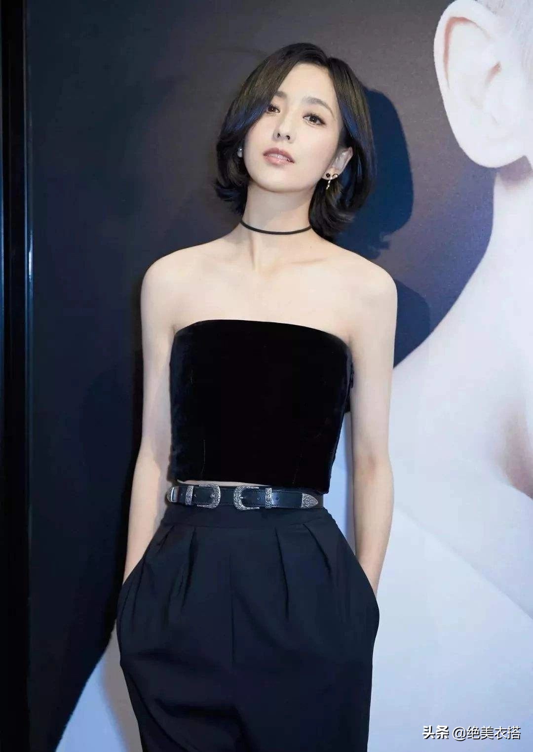 怎么穿出显瘦感,小个子显腰线穿搭