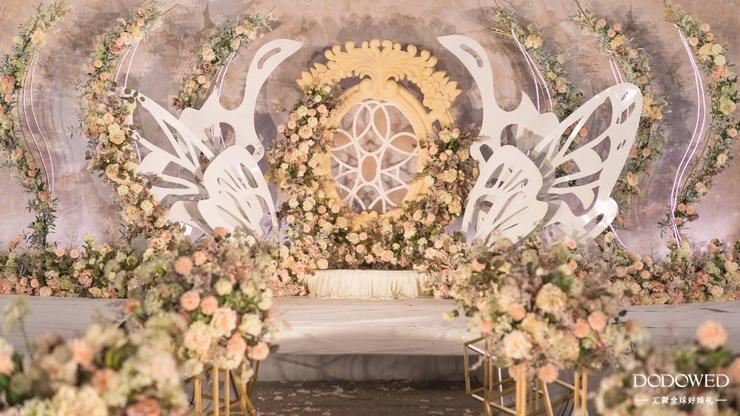 dodowed汇聚全球好婚礼,法式氛围婚礼策划方案