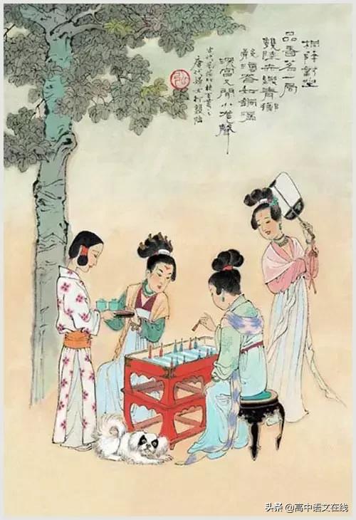 100张风俗图，100首诗词，太美了