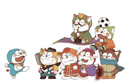 哆啦a梦七小子完整版漫画,哆啦a梦消失的是哪个电影