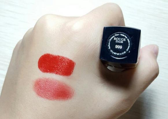 999哑光正红和999丝绒正红,迪奥999velvet和999matte什么区别