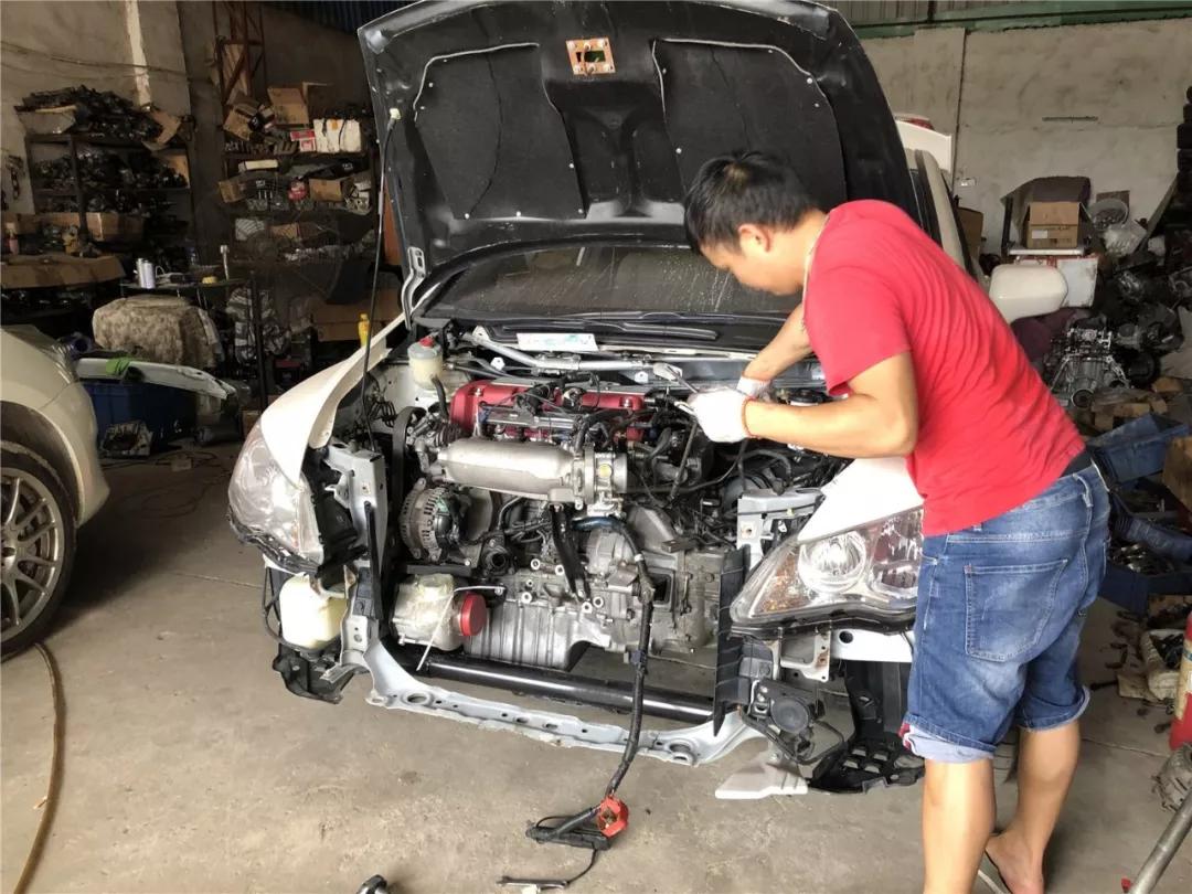 本田红头机k20改装案例,k20红头机能装到思域上吗