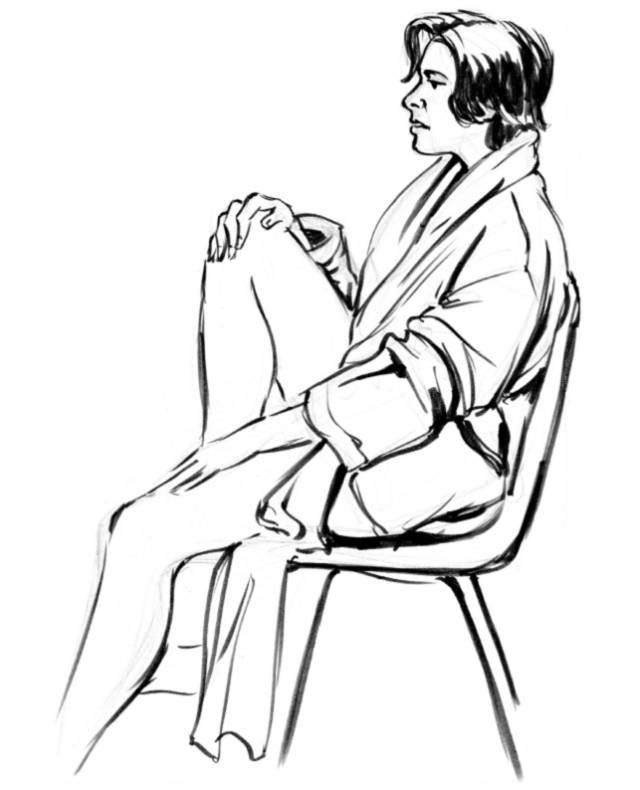 线稿构图快速入门,人物构图线稿教程