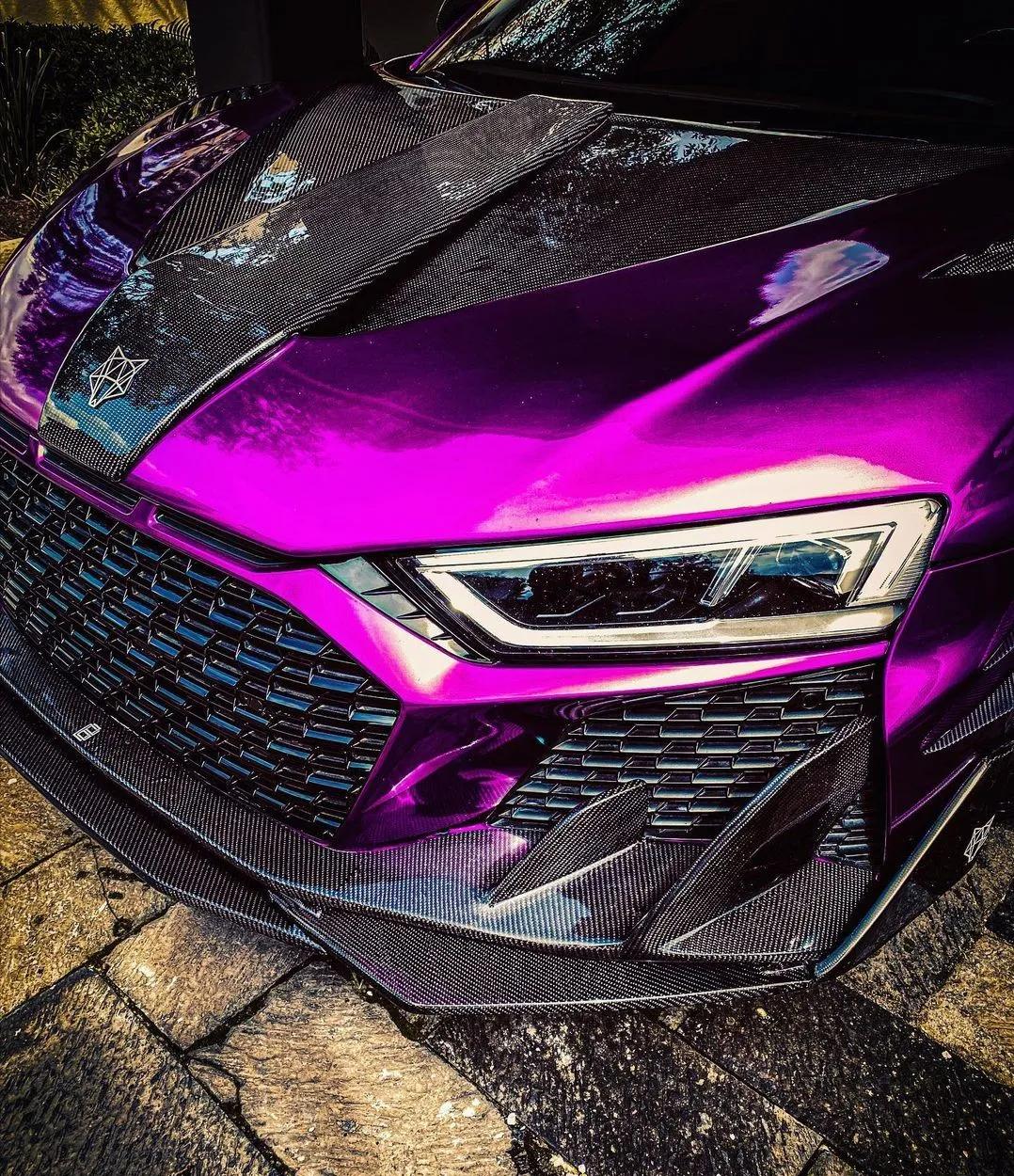 奥迪r8碳纤维车体,碳纤维奥迪r8