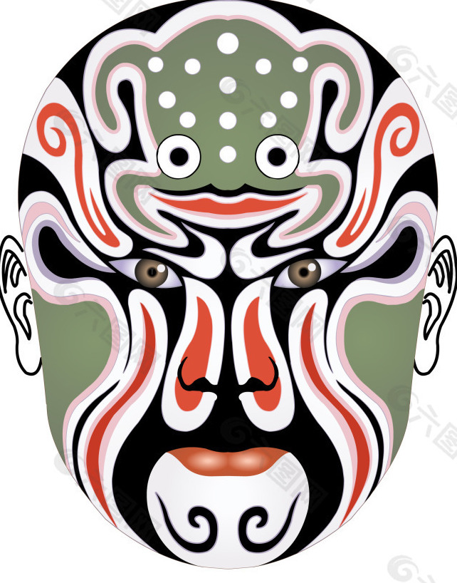 萌视角:中国脸谱讲述不同于西洋假面的浪漫