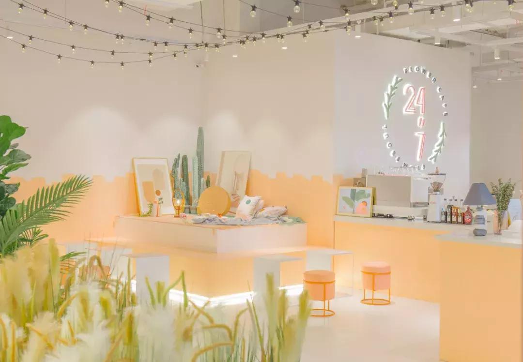 撩炸日韩少女心！风靡韩国的「花草系」咖啡店，韩国明星都爱去！